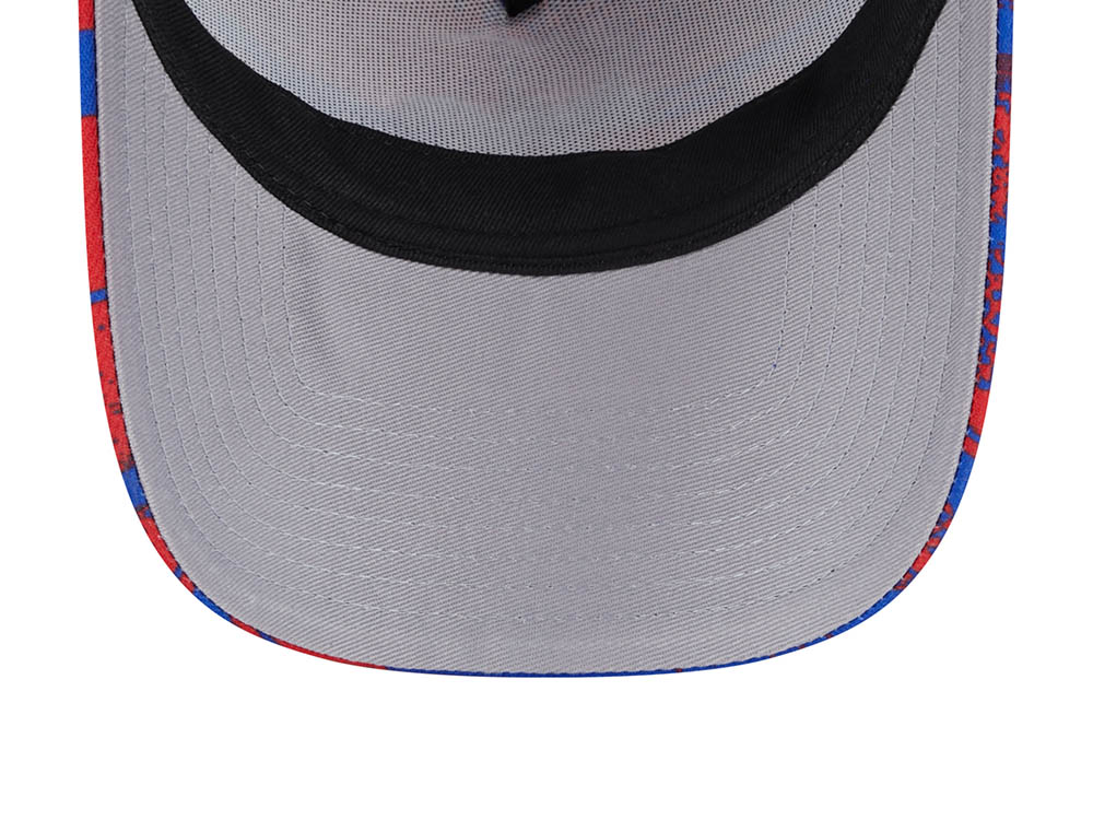 New Era Philadelphia 76ers NBA Tip Off 2024 Trucker 9Forty A Frame Snapback Cap