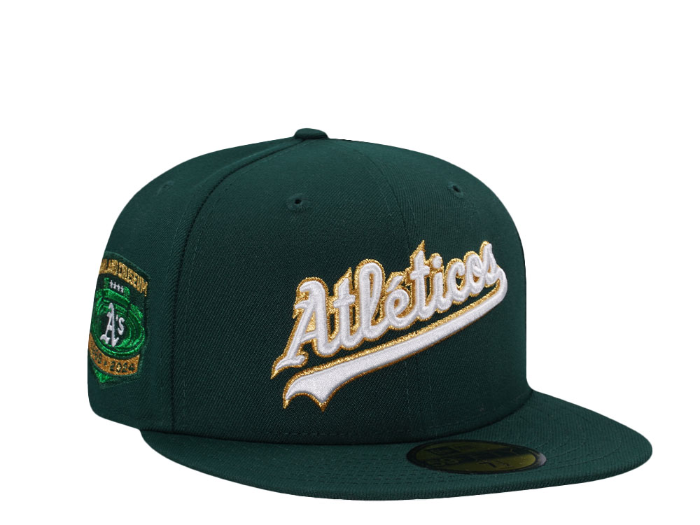 New Era Oakland Athletics Stadium Dark Green Prime Edition 59Fifty Fitted Cap