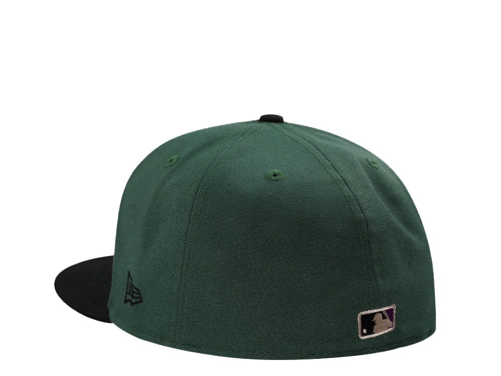 New Era Chicago Cubs Be Alert Dark Green Two Tone Edition 59Fifty Fitted Cap