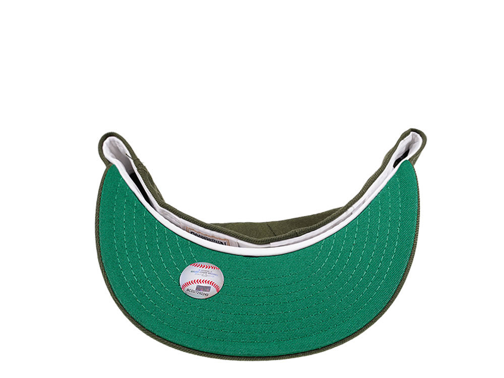 New Era Los Angeles Dodgers 100th Anniversary Rifle Green Edition 59Fifty Fitted Cap