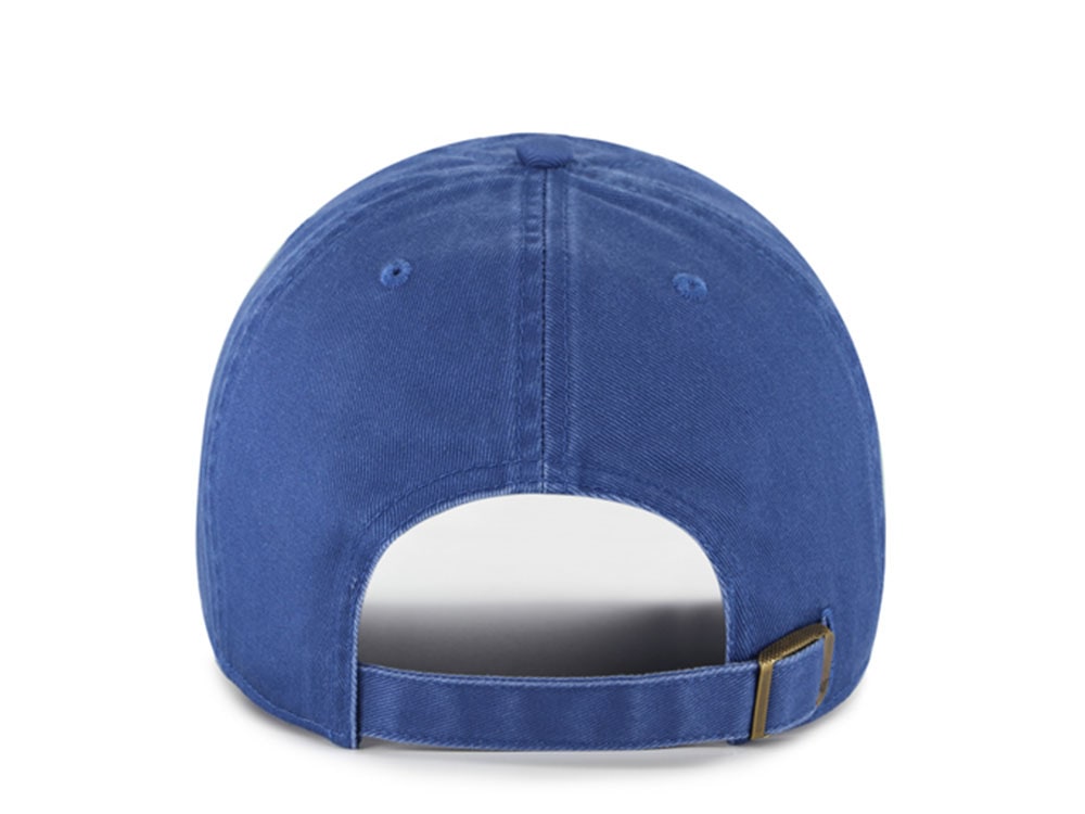 47 Brand Boston Red Sox Timber Blue Edition Clean Up Strapback Cap