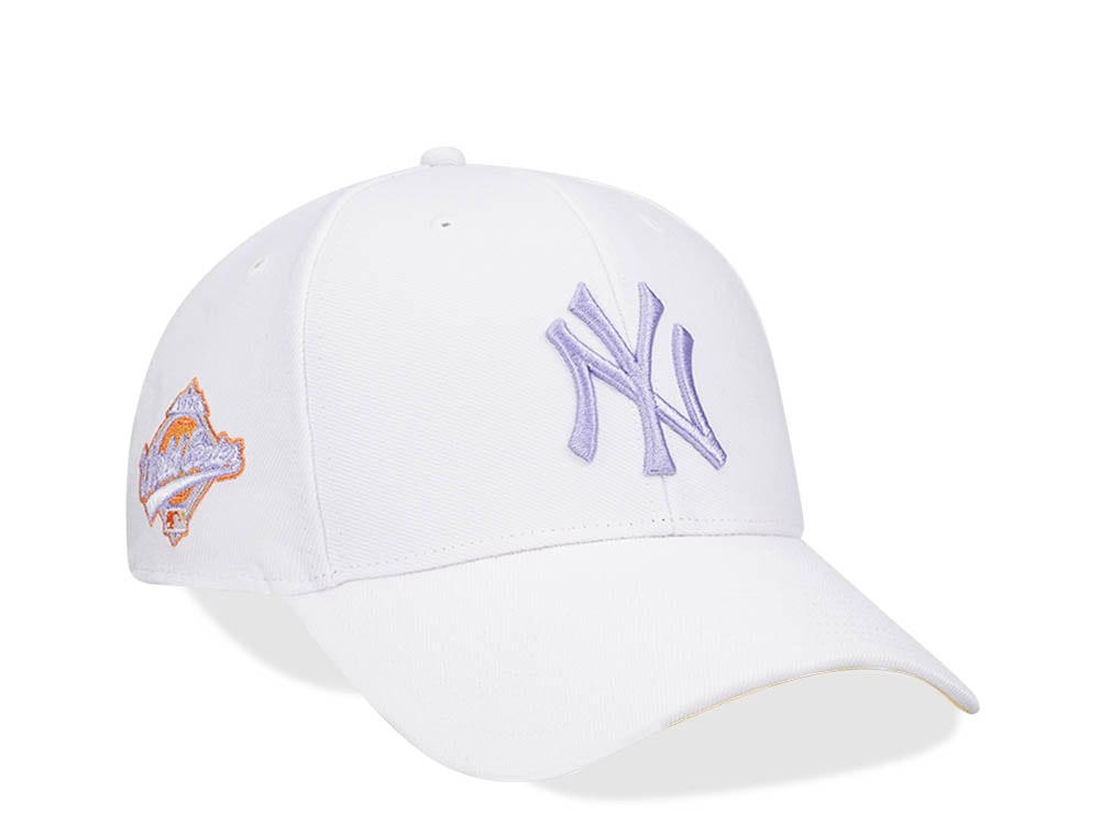 47Brand New York Yankees World Series 1995 White Sure Shot MVP Snapback Cap