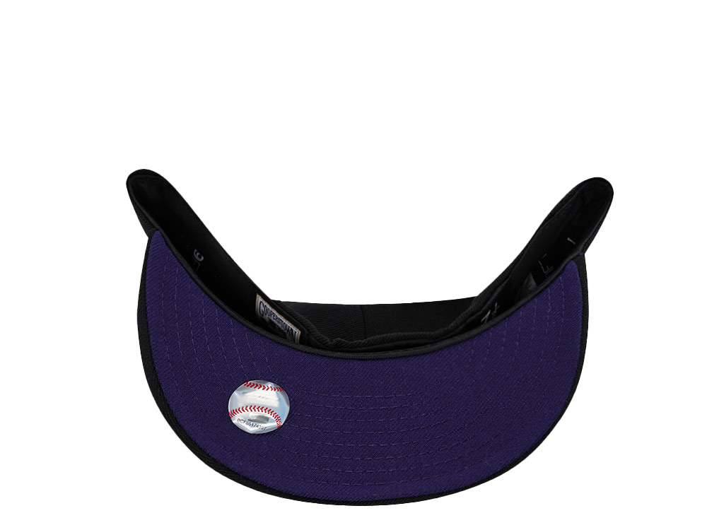 New Era Arizona Diamondbacks World Series 2001 Black and Purple Edition 59Fifty Fitted Cap