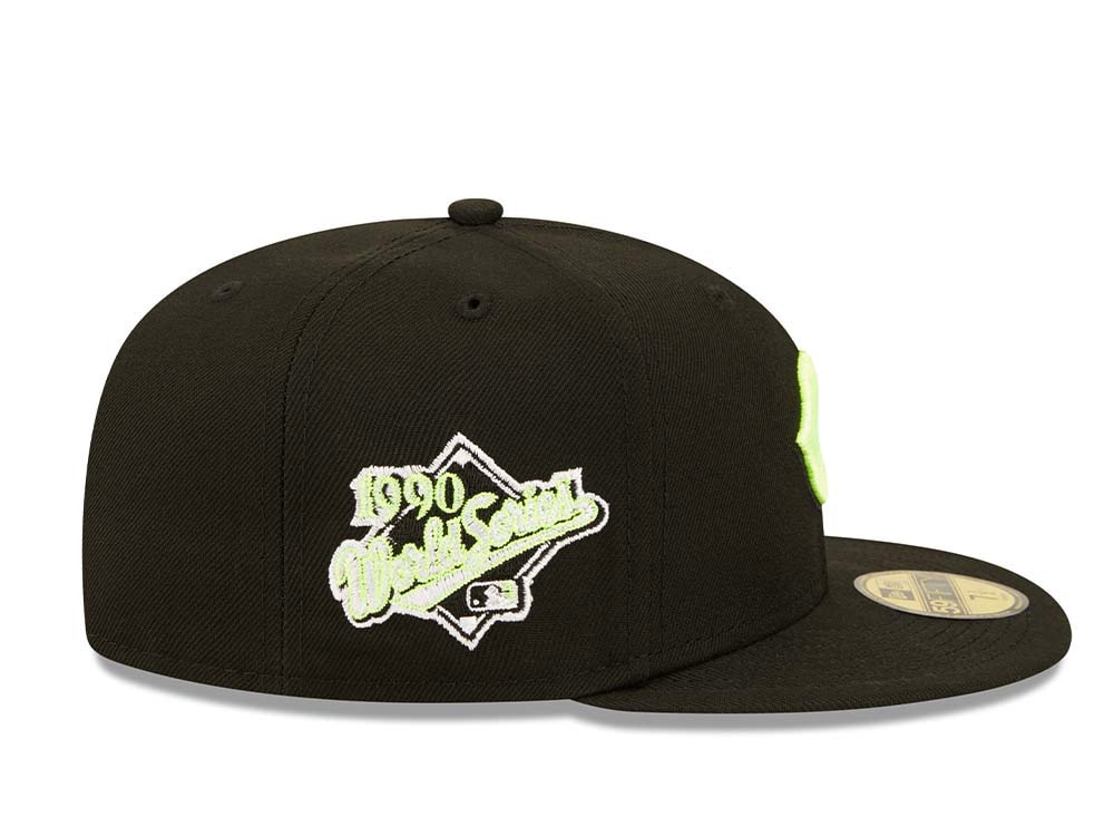 New Era Cincinnati Reds World Series 1990 Black Summerpop Edition 59Fifty Fitted Cap