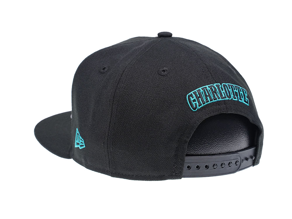 New Era Charlotte Hornets Detail Stitch 9Fifty Snapback Cap
