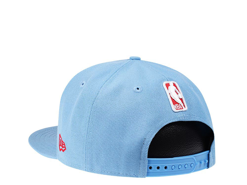 New Era Sacramento Kings Sky Blue Edition 9Fifty Snapback Cap