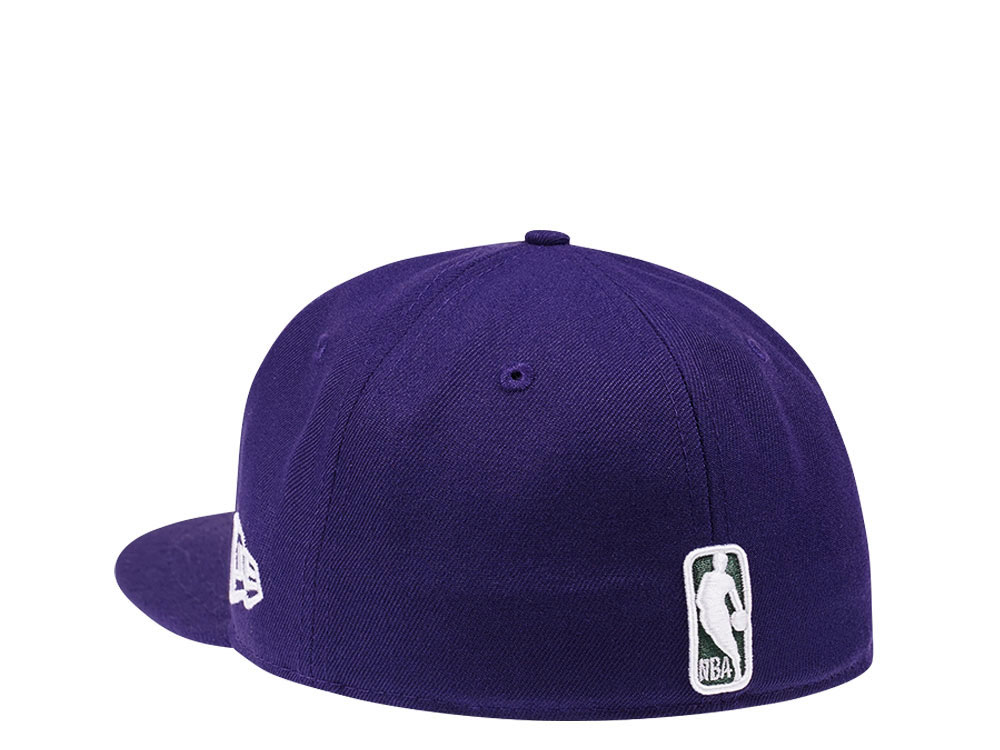 New Era Milwaukee Bucks Purple Prime Edition 59Fifty Fitted Cap