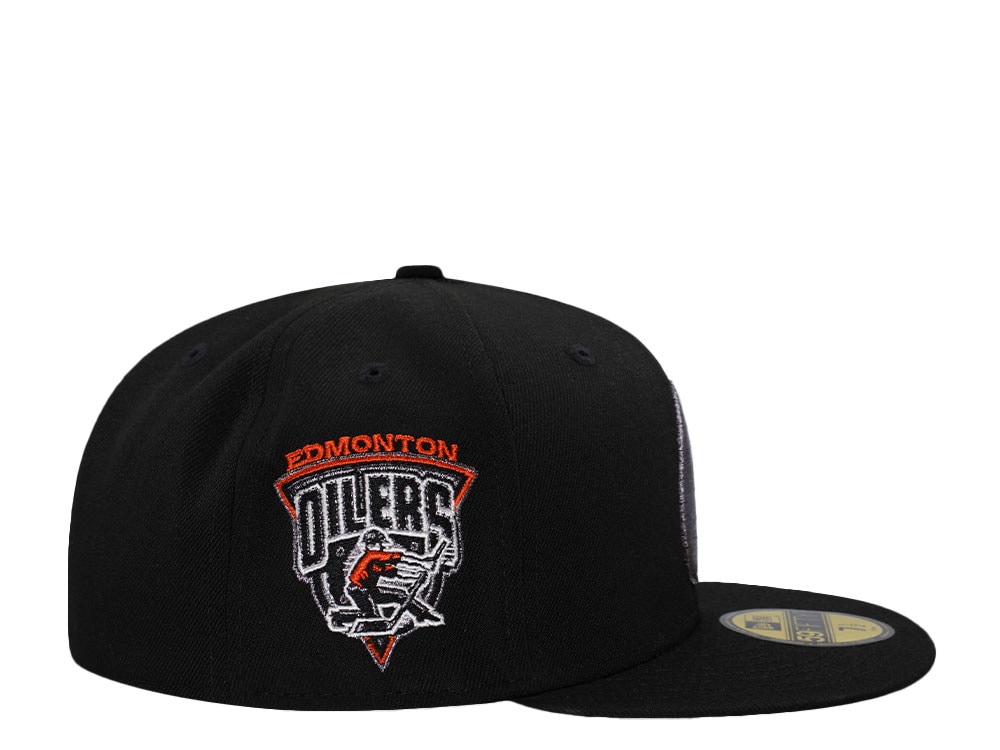 New Era Edmonton Oilers Liquid Titanium Prime Edition 59Fifty Fitted Cap