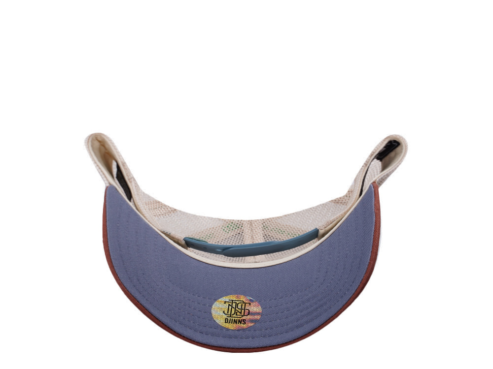 Djinns HFT Headwear Supply Navy Coastal Edition Trucker Snapback Cap
