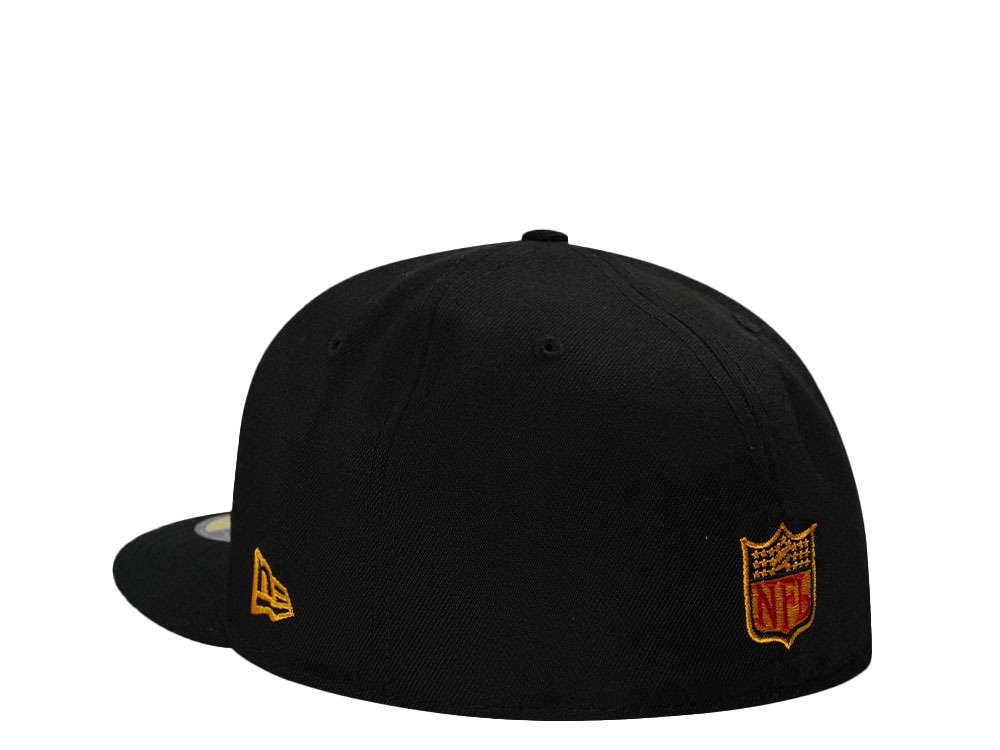 New Era Pittsburgh Steelers 80 Seasons Black Prime Edition 59Fifty Fitted Cap