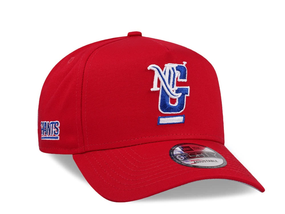 New Era New York Giants City Originals Red 9Forty A Frame Snapback Cap