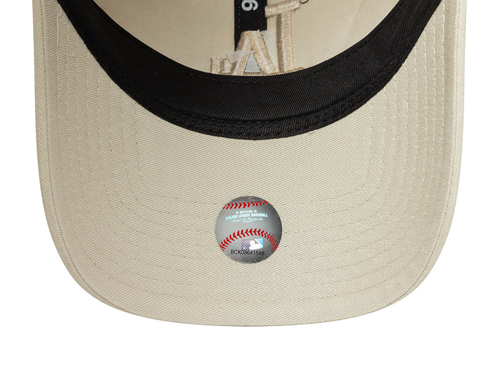 New Era Los Angeles Dodgers Washed Stone 9Twenty Trucker Strapback Cap