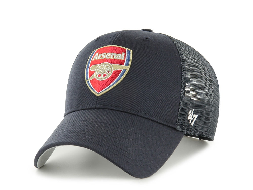 47 Brand Arsenal FC Navy Branson MVP Trucker Snapback Cap