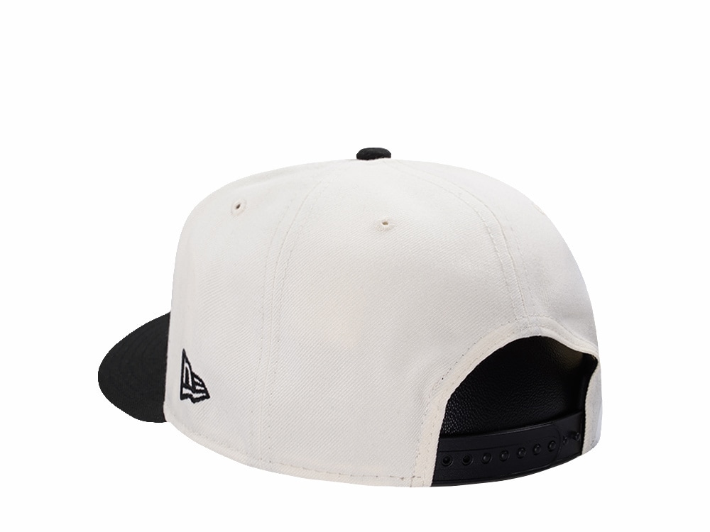 New Era Miami Heat NBA on NBA Chrome Two Tone Edition 9Fifty A Frame Snapback Cap