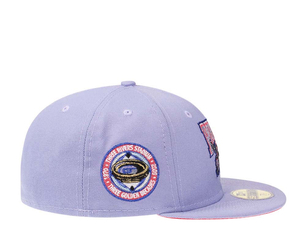 New Era Pittsburgh Pirates Three Rivers Stadium Metallic Prime Edition 59Fifty Fitted Cap
