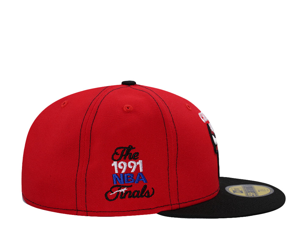 New Era Chicago Bulls NBA Finals 1991 Split Edition 59Fifty Fitted Cap