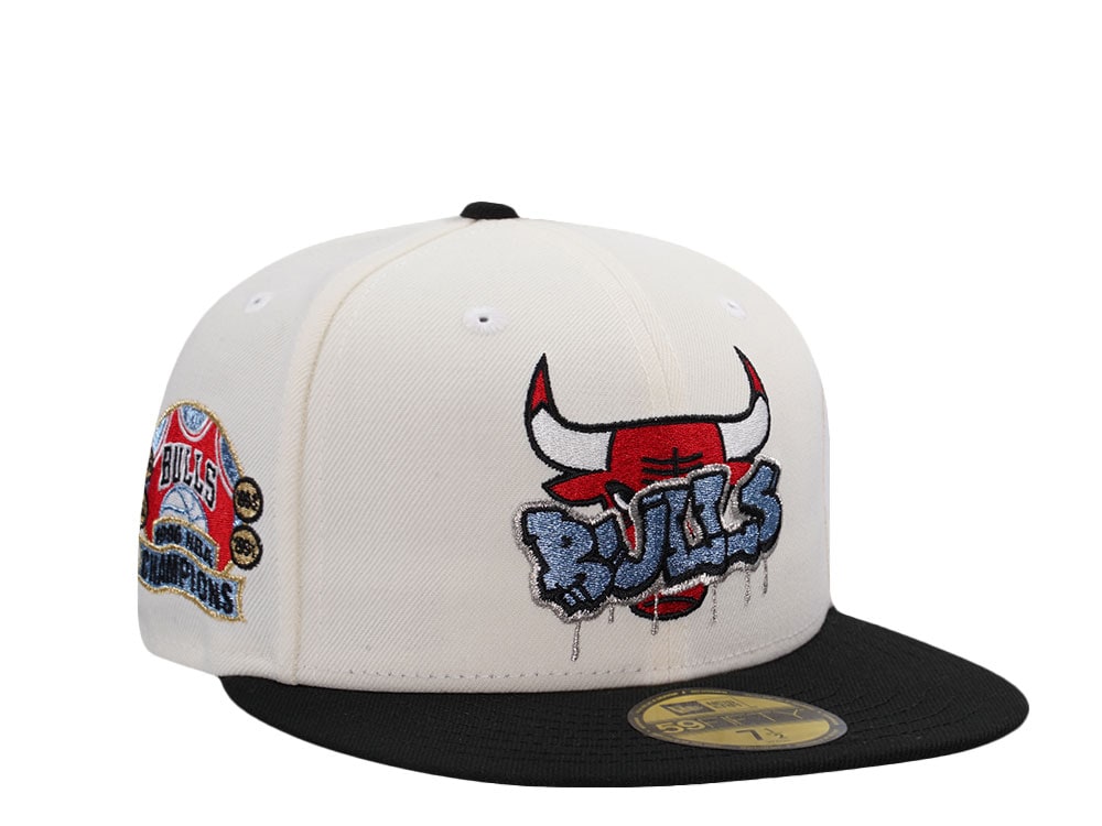 New Era Chicago Bulls NBA Champions 1996 Chrome Two Tone Edition 59Fifty Fitted Cap