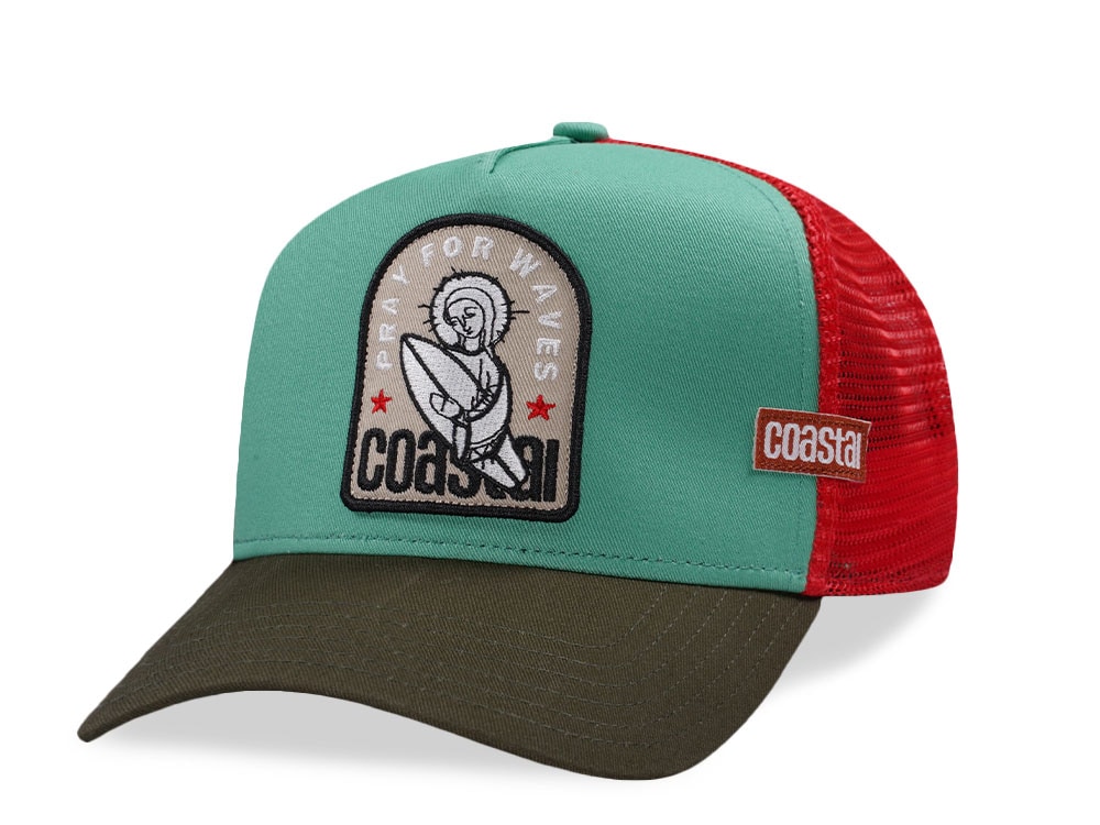 Djinns HFT Pray For Surf Trucker Snapback Cap