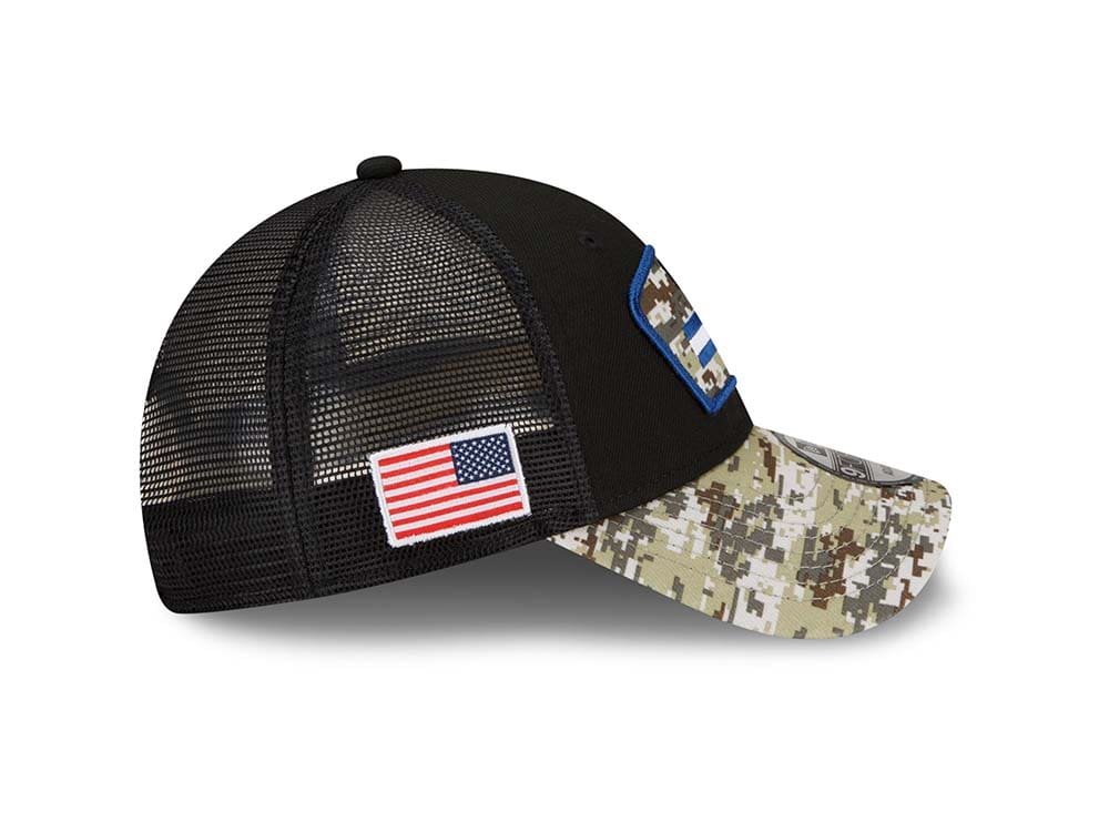New Era Indianapolis Colts Salute to Service 21 9Forty Trucker Snapback Cap