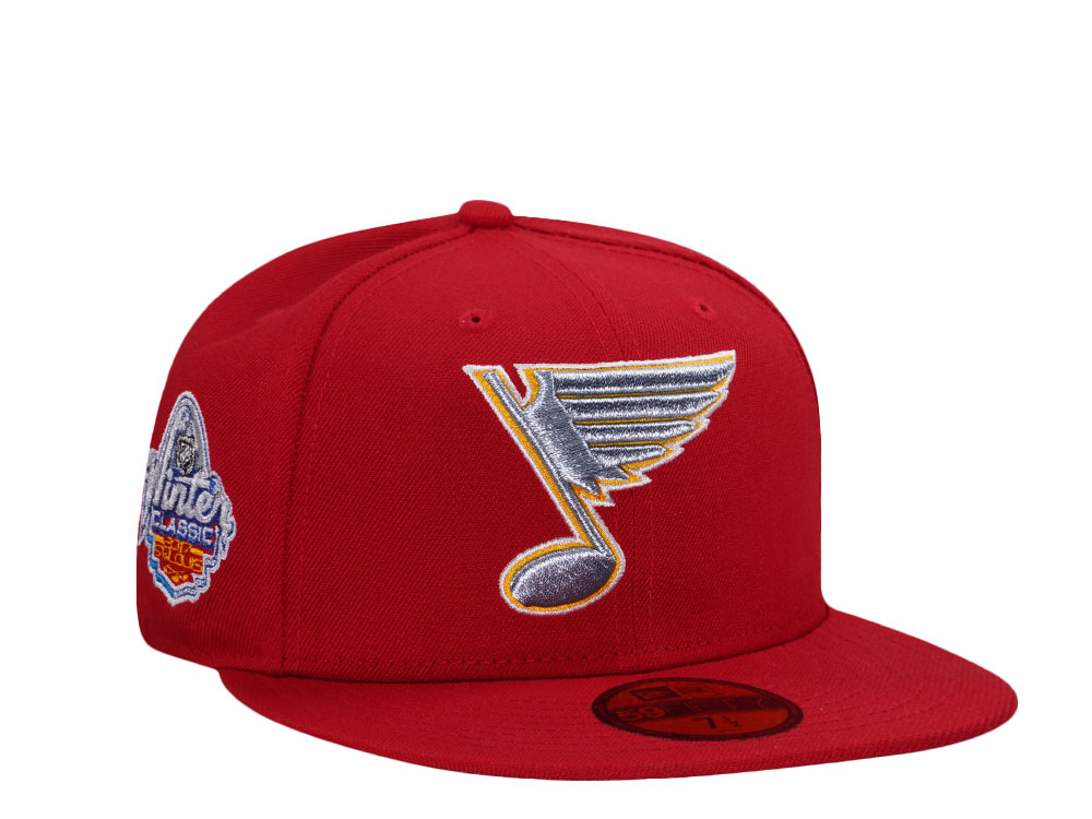 New Era St. Louis Blues Winter Classic 2017 Metallic Prime Edition 59Fifty Fitted Cap