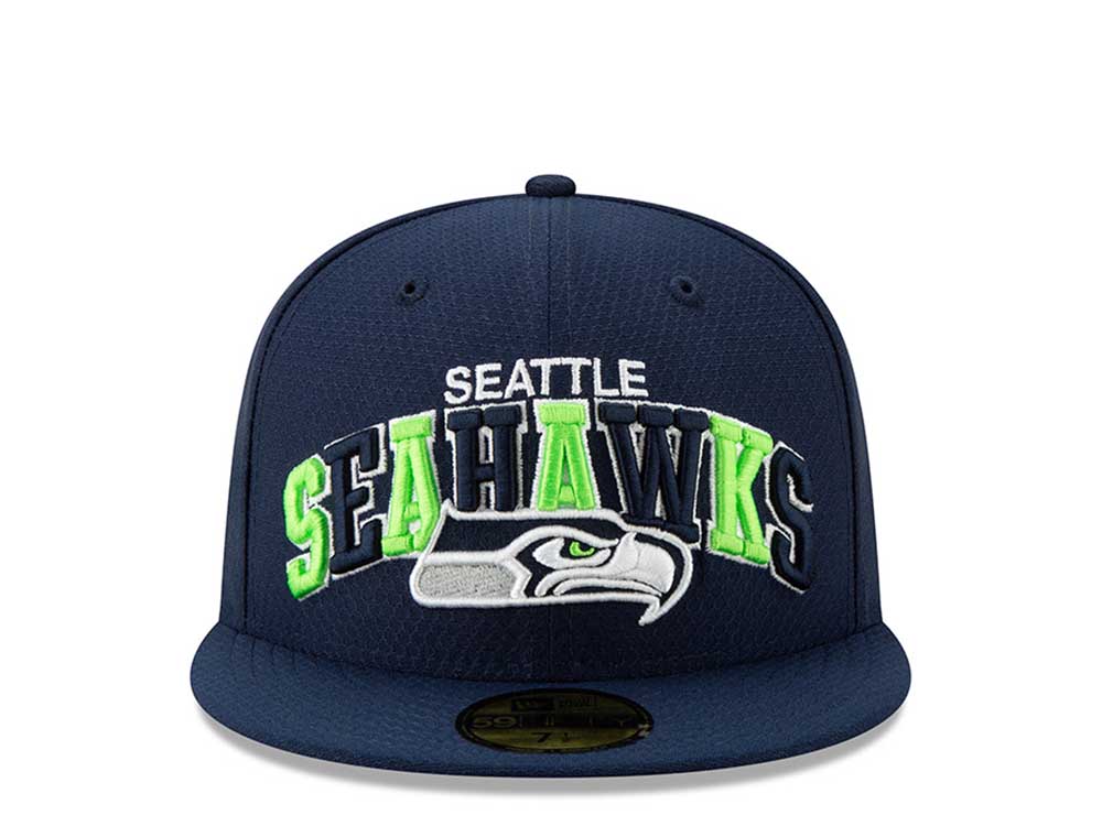 New Era Seattle Seahawks Sideline Cap Home 59Fifty Fitted Cap