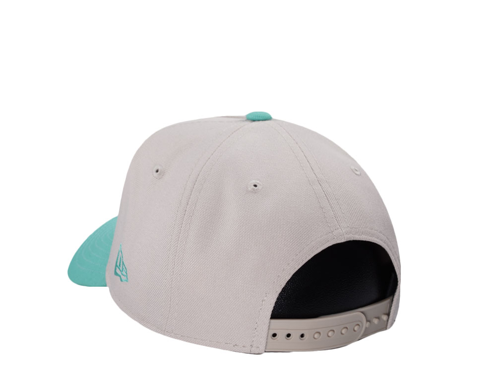 New Era Toronto Blue Jays 20th Anniversary Stone Mint Two Tone Edition 9Forty A Frame Snapback Cap