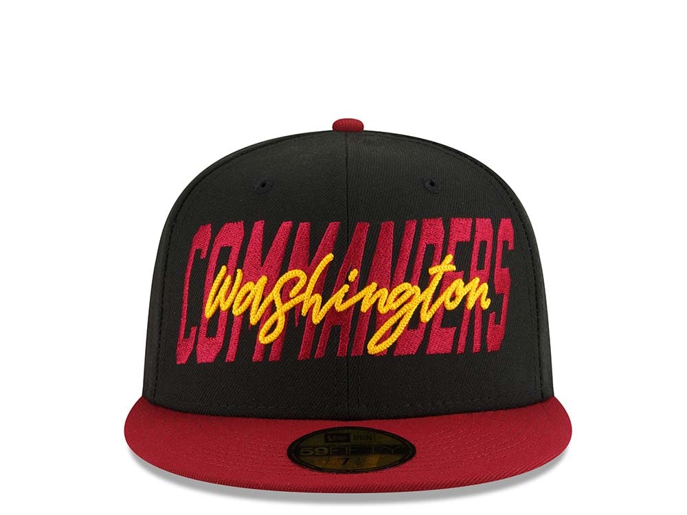 New Era Washington Commanders Team NFL Draft 22 59Fifty Fitted Cap