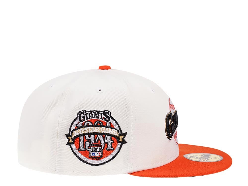 New Era San Francisco Giants All Star Game 1984 Cream Gold Edition 59Fifty Fitted Cap