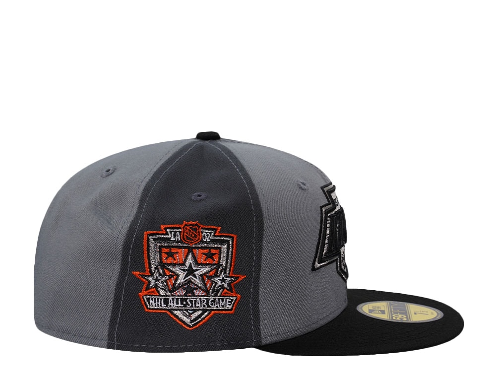New Era Los Angeles Kings All Star Game 2002 Gray Pinwheel Edition 59Fifty Fitted Cap