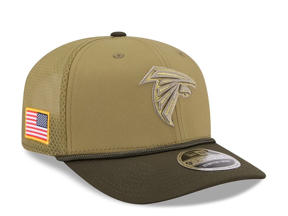 New Era Atlanta Falcons Salute To Service 2025 9Seventy Snapback Cap