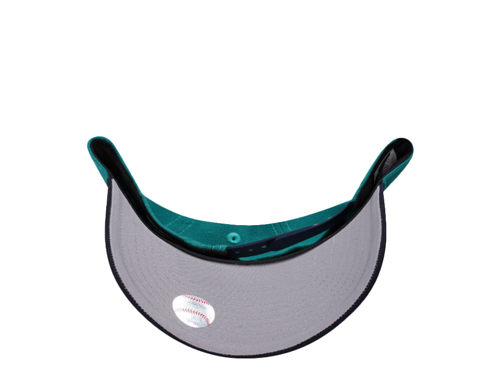 New Era Seattle Mariners Teal Two Tone  9Forty A Frame Snapback Cap