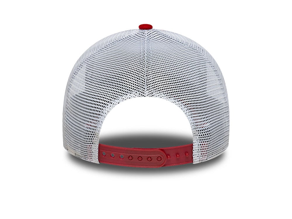 New Era Asroma Faux Suede Maroon Edition 9Forty A Frame Trucker Snapback Cap