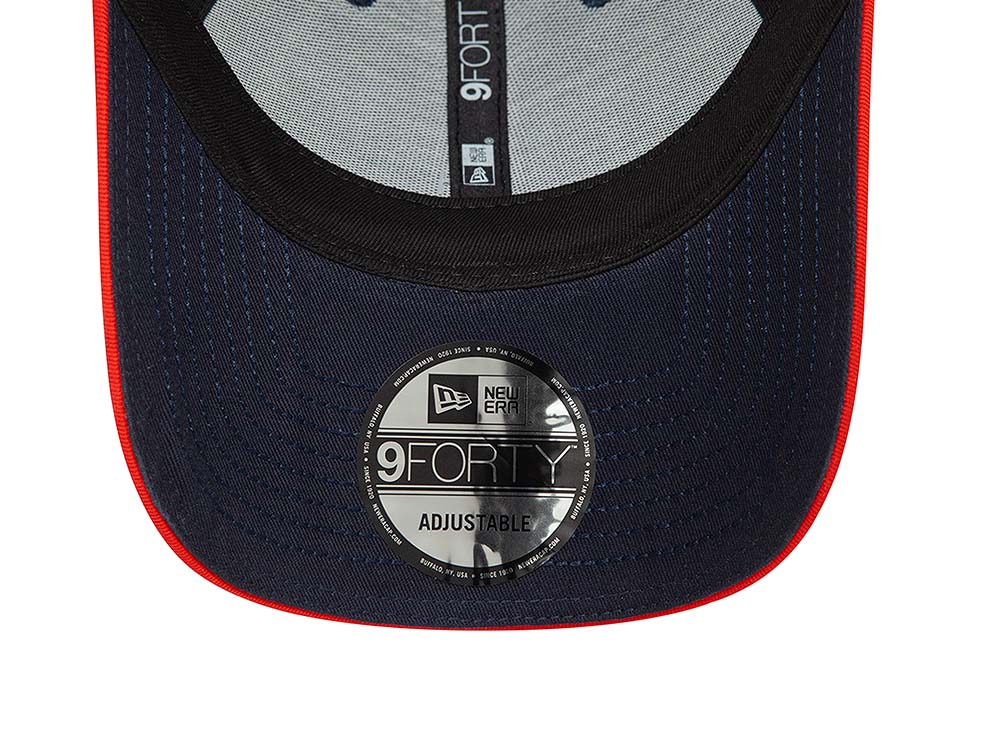 New Era Red Bull Racing 1 Navy 9Forty Snapback Cap