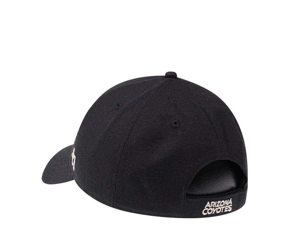 47Brand Arizona Coyotes Black Classic Strapback Cap