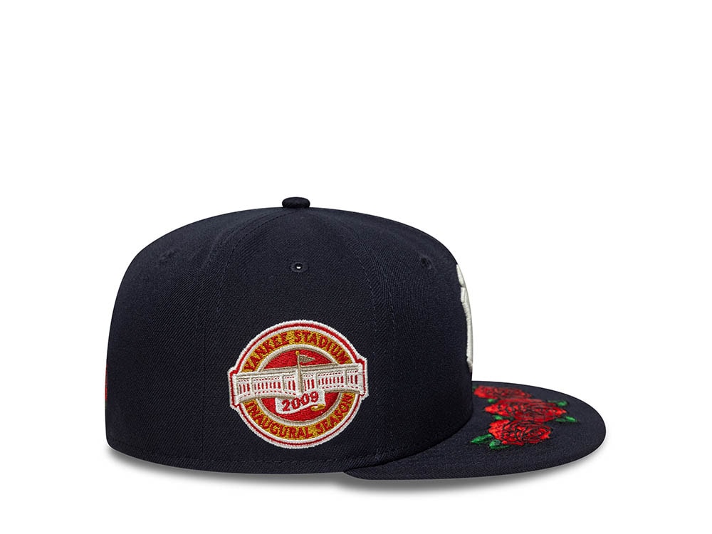 New Era New York Yankees Inaugural Season 2009 Floral Navy Prime Edition 59Fifty Fitted Cap