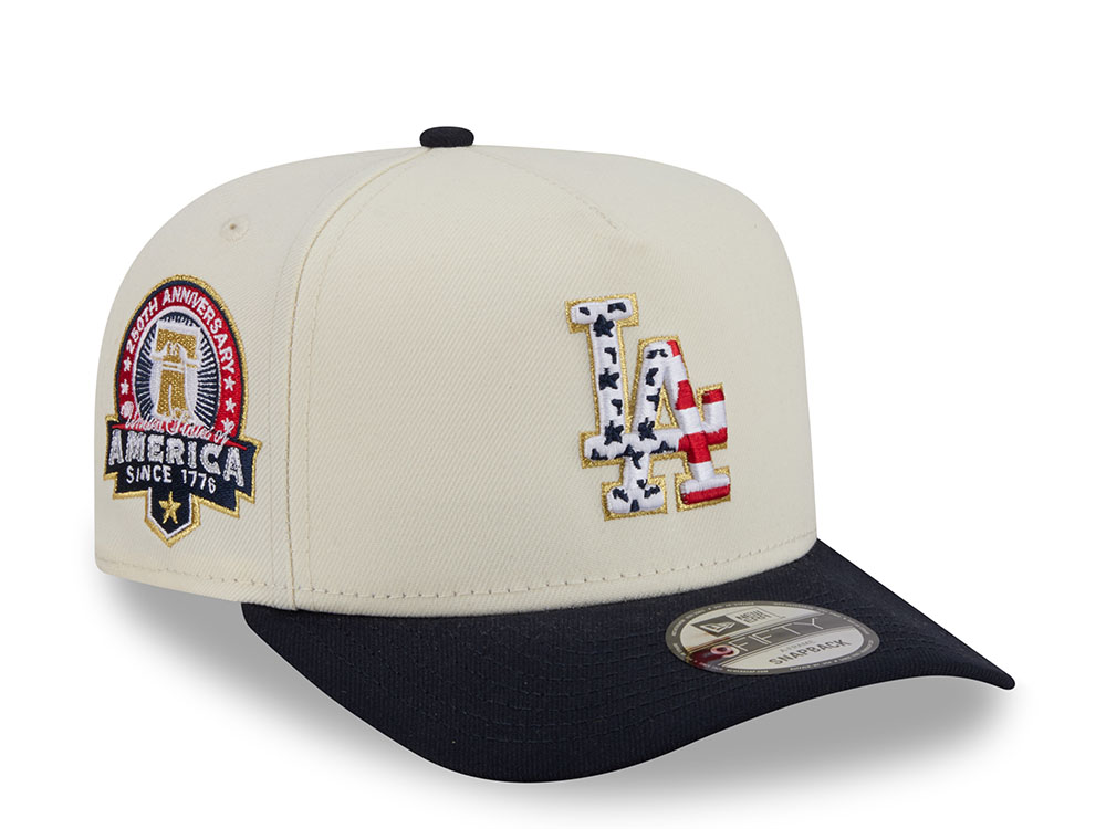 New Era Los Angeles Dodgers America 250th Anniversary Edition 9Fifty A Frame Snapback Cap