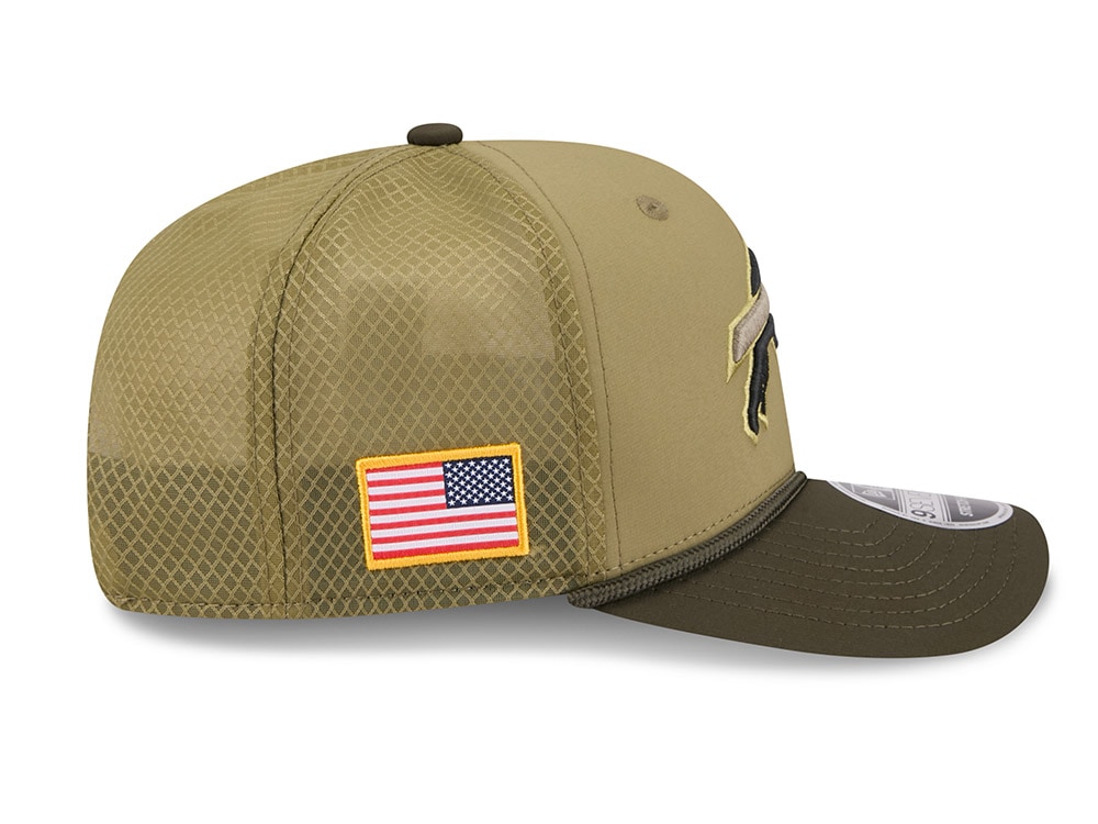 New Era Buffalo Bills Salute To Service 2025 9Seventy Snapback Cap