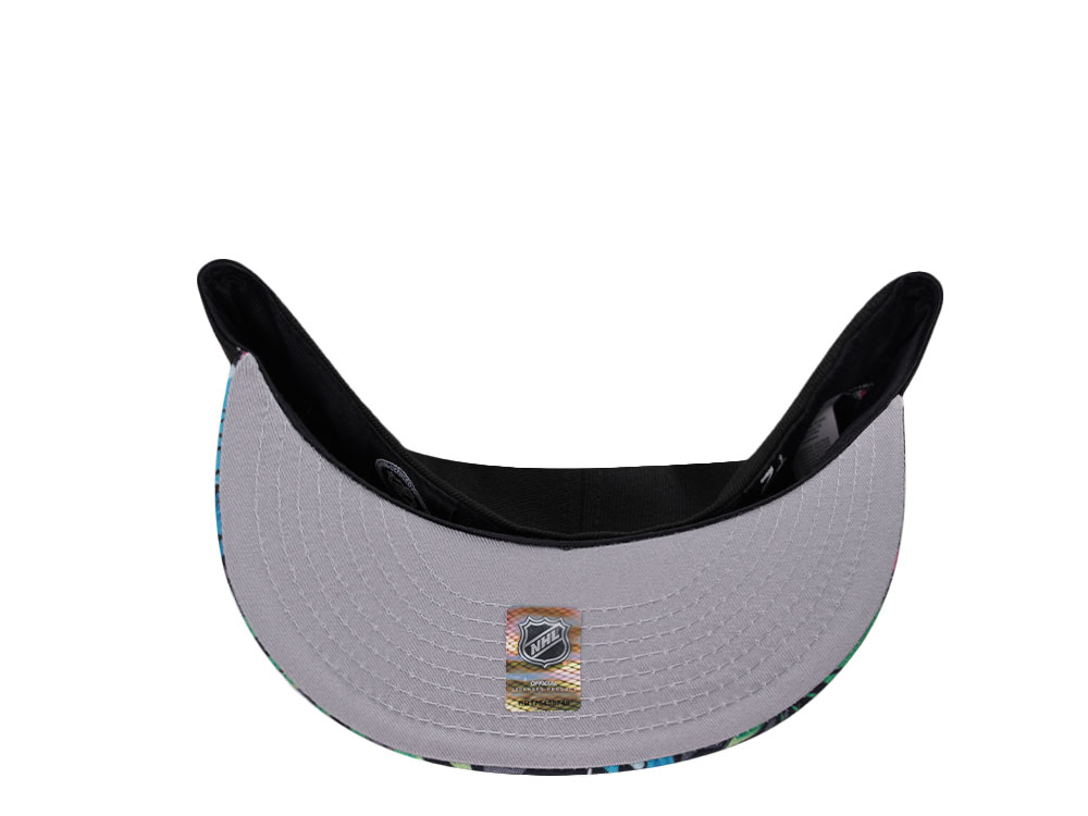 New Era Anaheim Ducks 10th Anniversary Floral Two Tone Edition 59Fifty Fitted Cap
