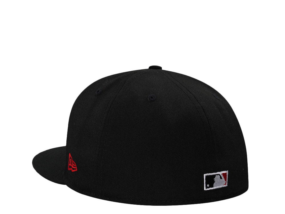 New Era New York Yankees Subway Series 2009 Black and Red Edition 59Fifty Fitted Cap