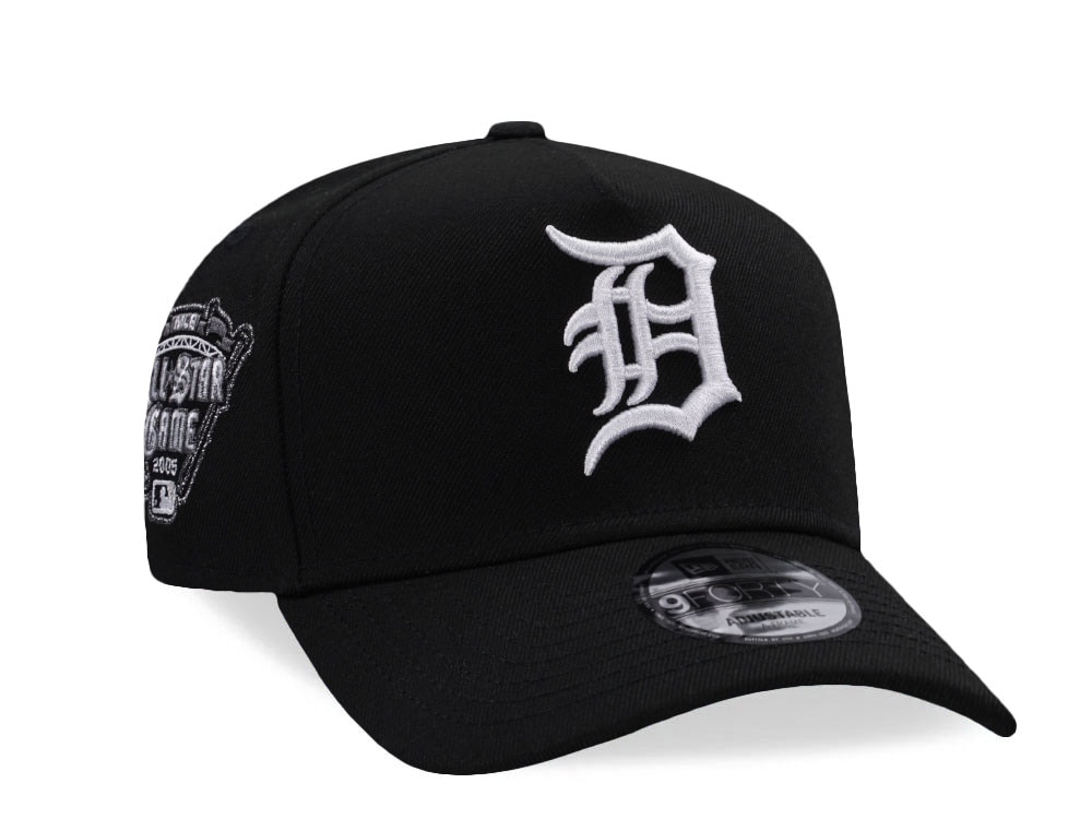 New Era Detroit Tigers All Star Game 2005 Black Prime Edition 9Forty A Frame Snapback Cap