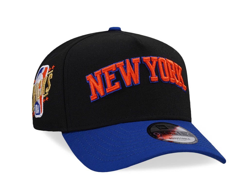 New Era New York Knicks Two Tone Prime Edition 9Forty A Frame Snapback Cap