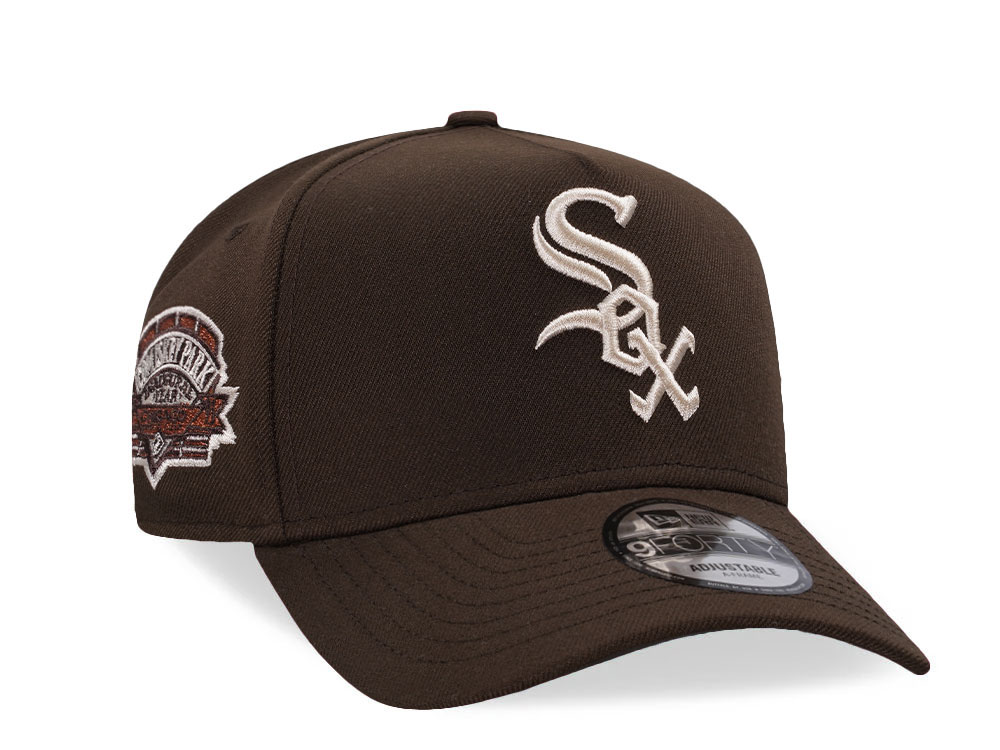 New Era Chicago White Sox Comiskey Park Walnut Copper Prime Edition 9Forty A Frame Snapback Cap