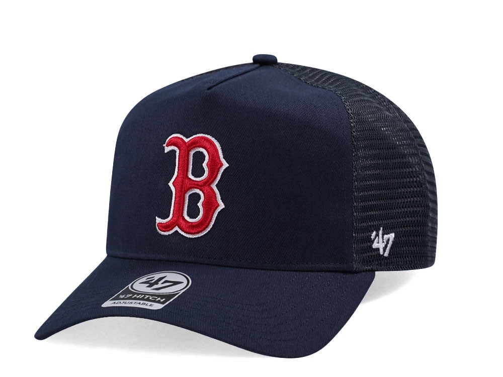 47Brand Boston Red Sox Navy Trucker Hitch Snapback Cap