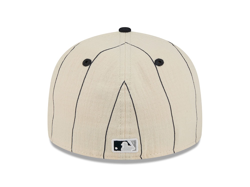 New Era New York Yankees Linen Two Tone Edition 59Fifty Retro Crown Fitted Cap