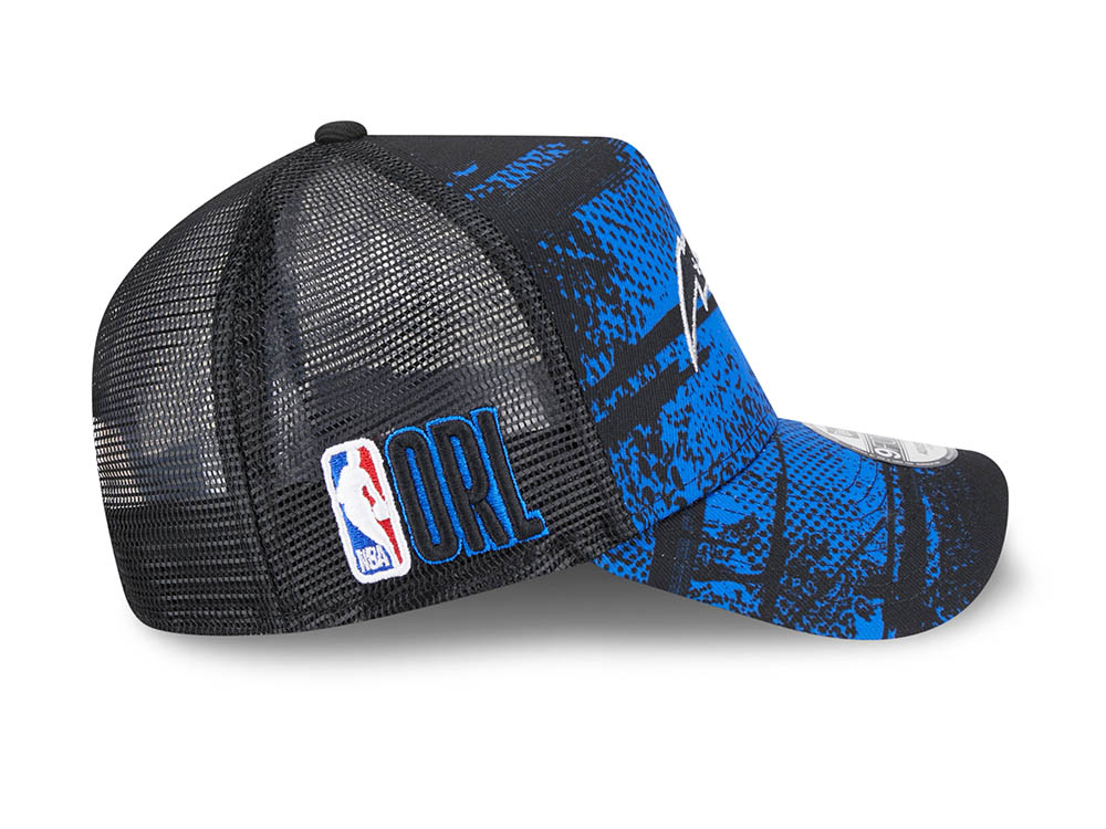 New Era Orlando Magic NBA Tip Off 2024 Trucker 9Forty A Frame Snapback Cap