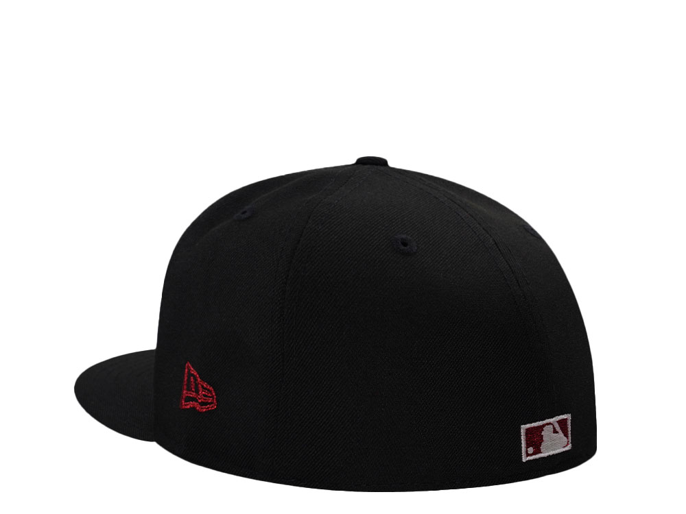New Era Los Angeles Dodgers 40th Anniversary Angel Black Prime Edition 59Fifty Fitted Cap
