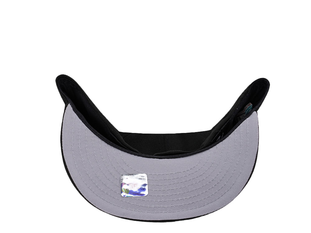New Era Miami Dolphins Perfect Season Black Prime Edition 59Fifty Fitted Cap