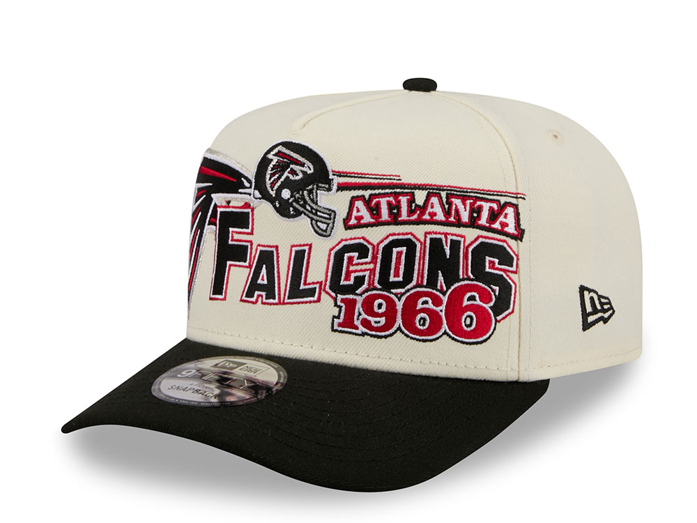 New Era Atlanta Falcons 1966 Classic Chrome Edition 9Fifty A Frame Snapback Cap