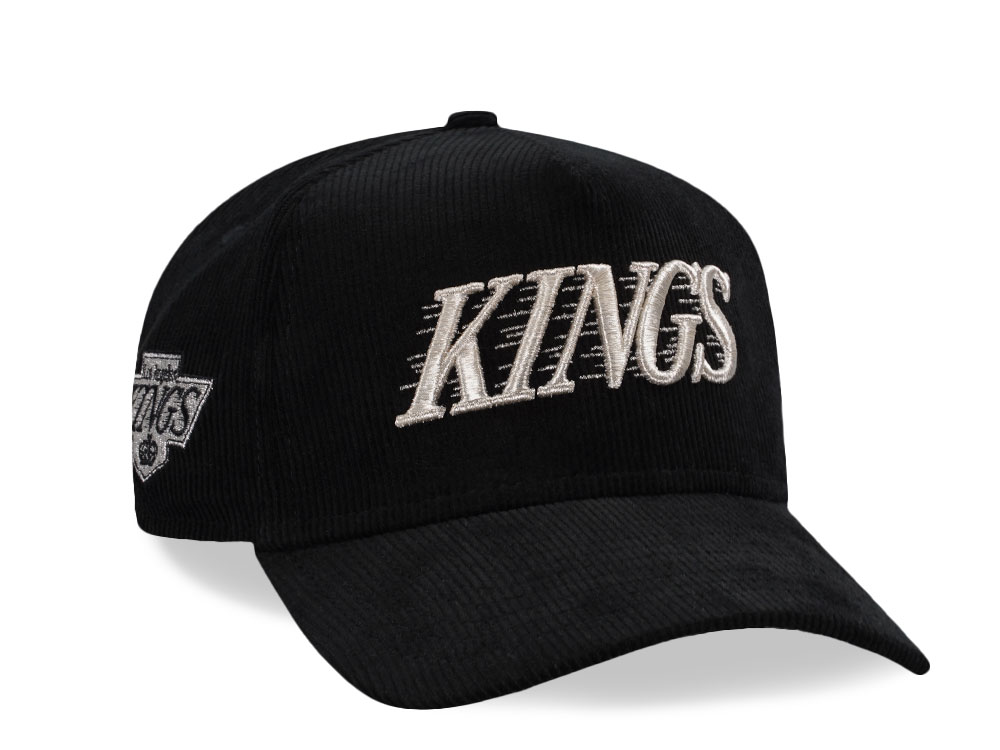 New Era Los Angeles Kings Corduroy Throwback Edition 9Forty A Frame Snapback Cap