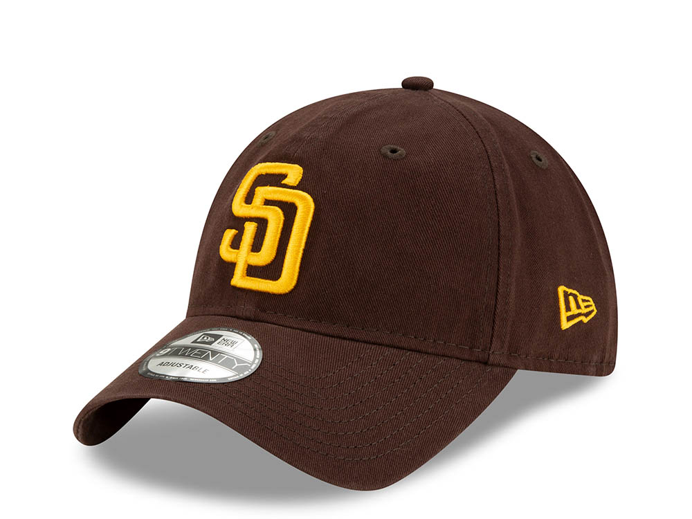 New Era San Diego Padres Core Classic Brown 9Twenty Strapback Cap